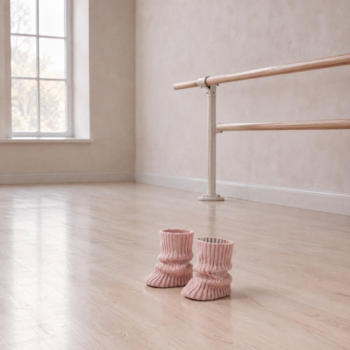 Tricot Cotton-Blend Ankle Warmers